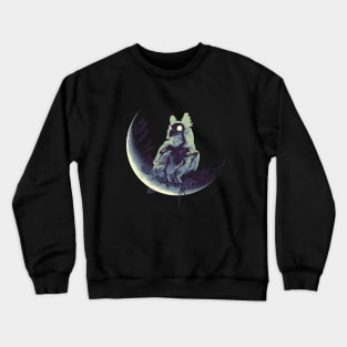 Death Waits Inside Crewneck Sweatshirt